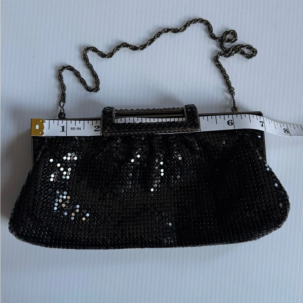 NWOT! Black Sequin Clutch Purse